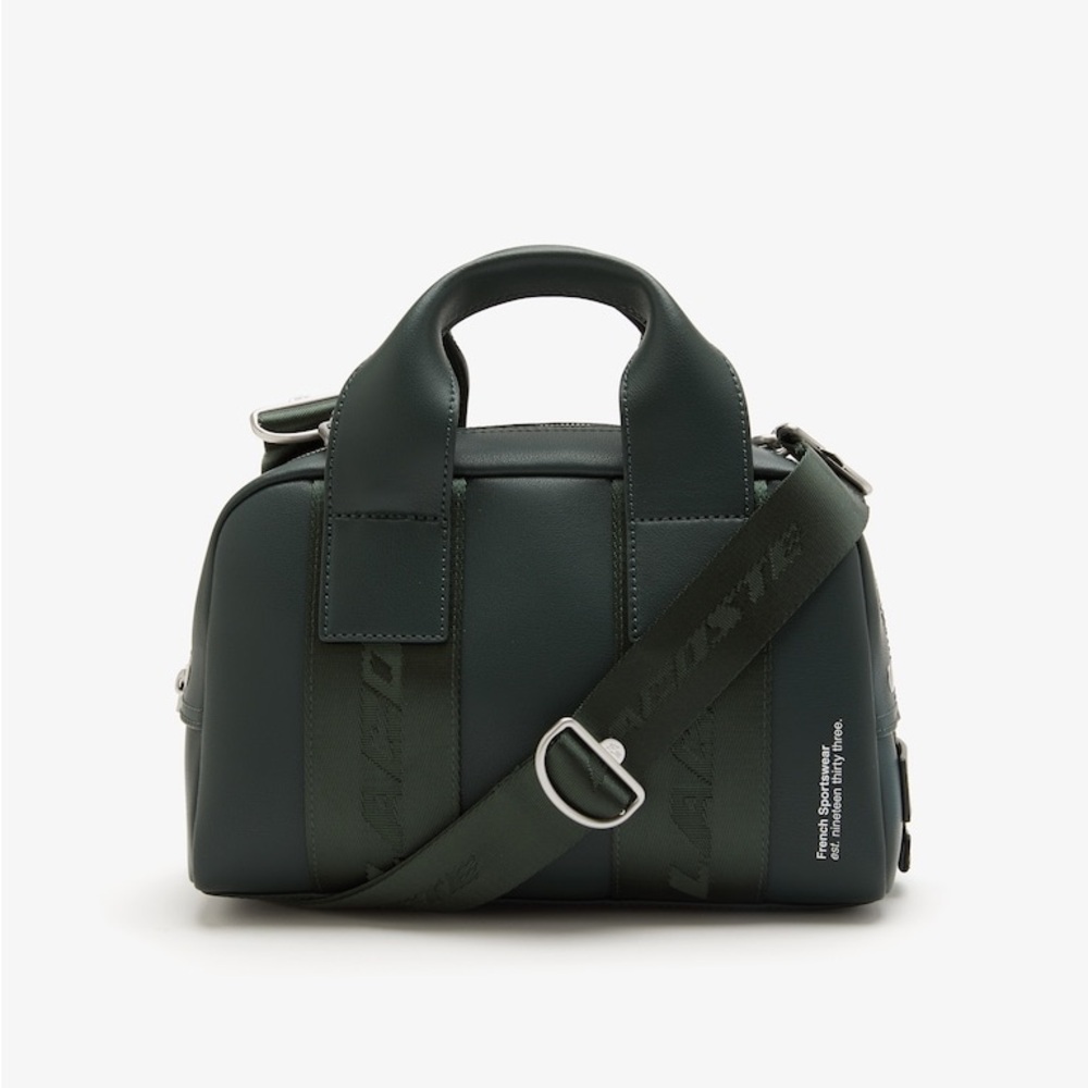 Contrast Inscriptions Gym Bag